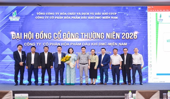 DMC-Miền Nam – Đơn vị thành viên của PVChem tổ chức thành công Đại hội đồng cổ đông thường niên năm 2026